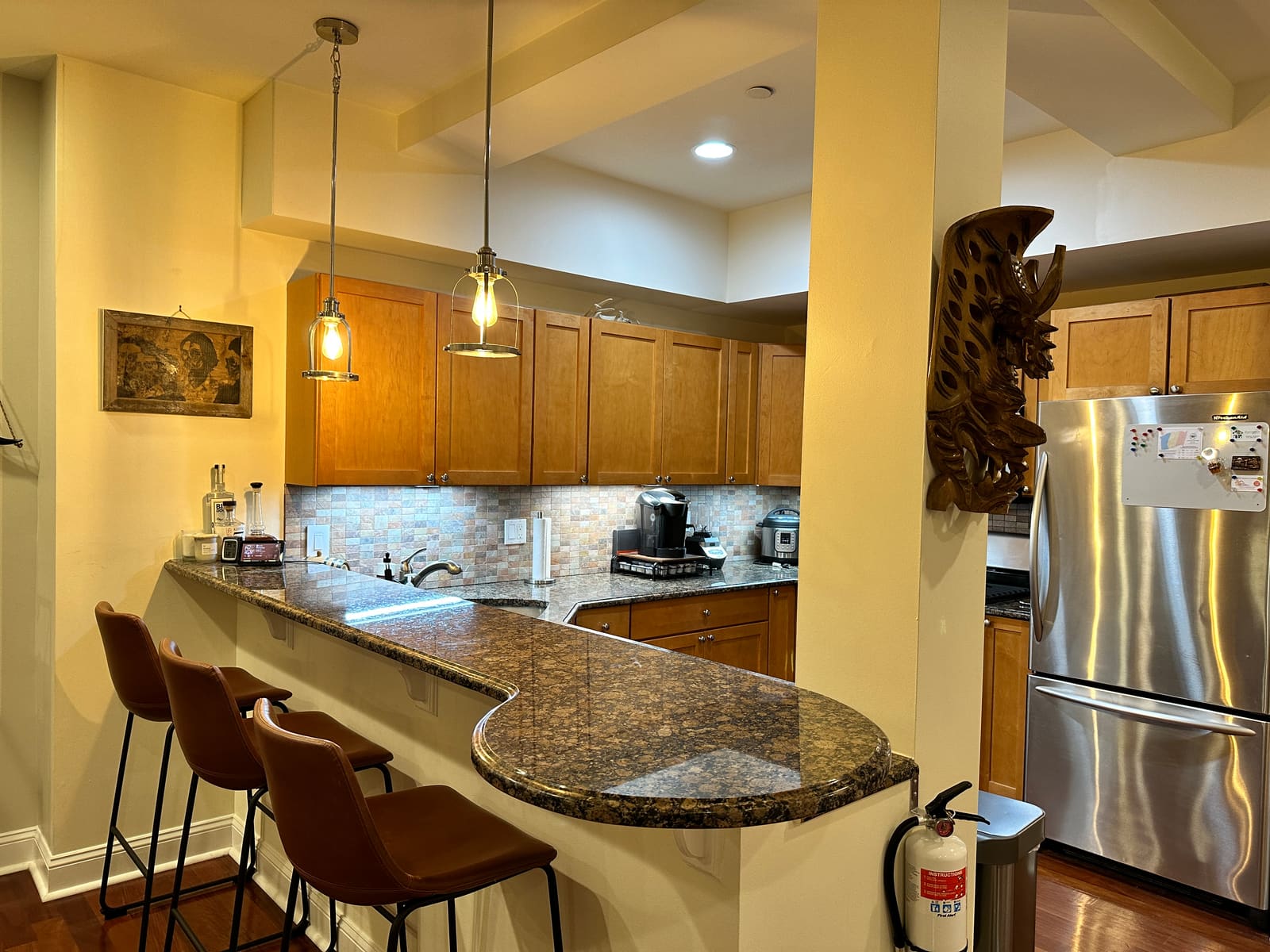 Kitchen Counter with Seating
